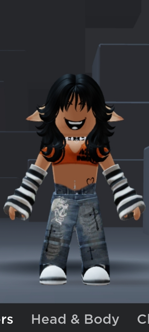 I made a New fit by using this New Free hair! - roblox players! - Everskies