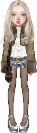 Floating doll